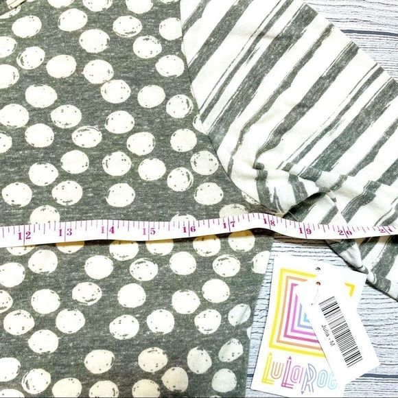 LuLaRoe Julia Polka Dot Shirt Dress M - Picture 10 of 11